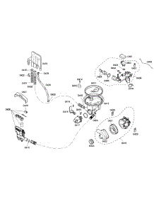Pump parts for Bosch Dishwasher SHE42L15UC/23 from AppliancePartsPros.com