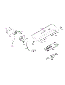 Control Panel parts for Bosch Dryer WTMC8320US/05 from AppliancePartsPros.com