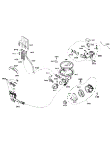 Pump Assembly parts for Bosch Dishwasher SHE42L12UC/22 from AppliancePartsPros.com