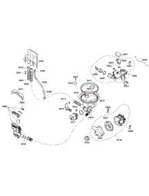 Pump Assembly parts for Bosch Dishwasher SHE42L12UC/46 from AppliancePartsPros.com