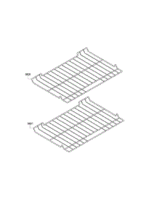 Shelf parts for Bosch Wall Oven HBL5451UC/01 from AppliancePartsPros.com