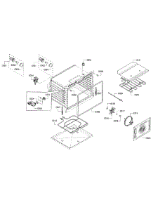 Cavity parts for Bosch Wall Oven HBL8461UC/01 from AppliancePartsPros.com