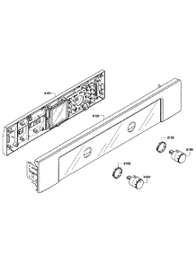 Control Panel parts for Bosch Wall Oven HBL5450UC/08 from AppliancePartsPros.com