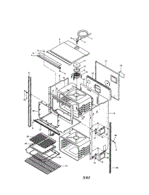 Body, Upper parts for Bosch Wall Oven HBN656AUC from AppliancePartsPros.com