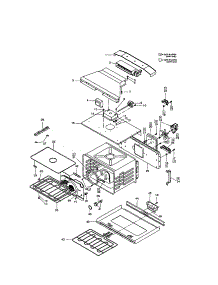 Cavity, Upper And Lower parts for Bosch Wall Oven HBN656AUC from AppliancePartsPros.com