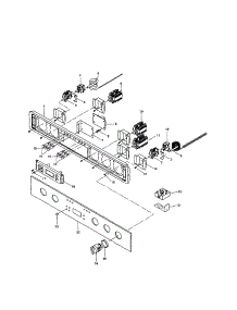 Fascia Panel parts for Bosch Wall Oven HBN656AUC from AppliancePartsPros.com