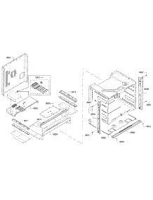 Cabinet Assembly parts for Bosch Wall Oven HBL5751UC/01 from AppliancePartsPros.com