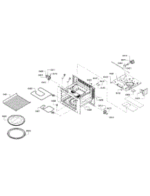 Cavity Assembly parts for Bosch Wall Oven HBL5751UC/01 from AppliancePartsPros.com