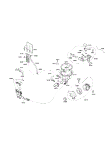 Pump Assembly parts for Bosch Dishwasher SHE45C05UC/48 from AppliancePartsPros.com