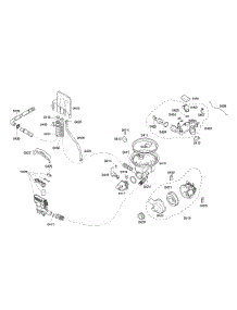 Pump Assembly parts for Bosch Dishwasher SHE45C05UC/50 from AppliancePartsPros.com