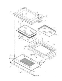 Door, Upper And Lower parts for Bosch Wall Oven HBL552AUC from AppliancePartsPros.com