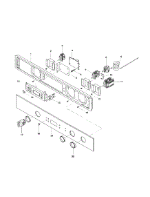 Control Panel parts for Bosch Wall Oven HBL536AUC from AppliancePartsPros.com