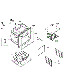 Oven Lower parts for Bosch Wall Oven HBN5660UC/03 from AppliancePartsPros.com