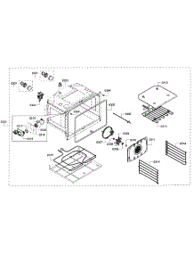 Cavity1 parts for Bosch Wall Oven HBN5620UC/03 from AppliancePartsPros.com