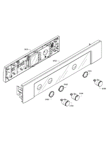 Control Panel parts for Bosch Wall Oven HBN5620UC/02 from AppliancePartsPros.com