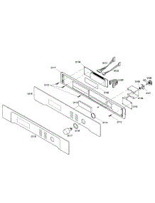Control Panel parts for Bosch Wall Oven HBN755AUC/02 from AppliancePartsPros.com