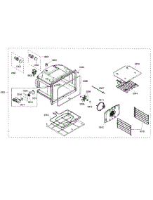 Conv-Oven parts for Bosch Wall Oven HBL5650UC/01 from AppliancePartsPros.com