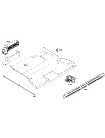 Fan Assembly parts for Bosch Wall Oven HBL5650UC/01 from AppliancePartsPros.com