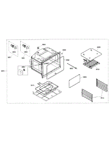 Non-Conv-Oven parts for Bosch Wall Oven HBL5650UC/01 from AppliancePartsPros.com