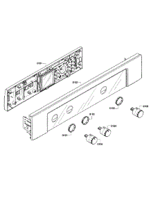 Control Panel parts for Bosch Wall Oven HBL5650UC/06 from AppliancePartsPros.com