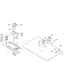 Top Panel parts for Bosch Wall Oven HBL742AUC/02 from AppliancePartsPros.com