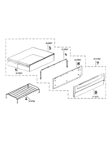 Waring Drawer parts for Bosch Range HES252U from AppliancePartsPros.com