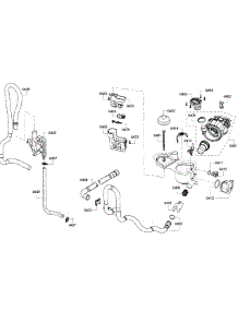 Pump Assembly parts for Bosch Dishwasher SHE6AF02UC/05 from AppliancePartsPros.com