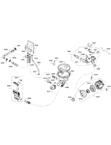 Pump Assembly parts for Bosch Dishwasher SHV55R53UC/64 from AppliancePartsPros.com