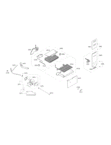 Evap parts for Bosch Refrigerator B11CB81SSS/01 from AppliancePartsPros.com