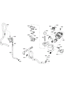 Pump Assembly parts for Bosch Dishwasher SHX3AR75UC/07 from AppliancePartsPros.com