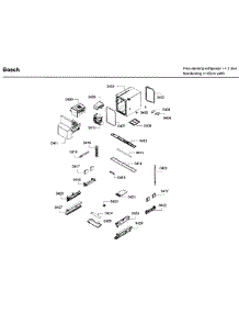Icemaker parts for Bosch Refrigerator B26FT70SNS/08 from AppliancePartsPros.com
