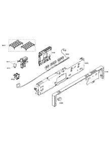 Control Assembly parts for Bosch Dishwasher SHX43M05UC/48 from AppliancePartsPros.com