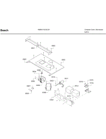 Magnetron parts for Bosch Wall Oven HBL57M52UC/01 from AppliancePartsPros.com