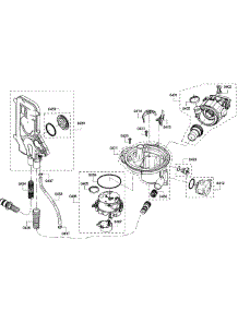 Pump Assembly parts for Bosch Dishwasher SHE65T55UC/01 from AppliancePartsPros.com