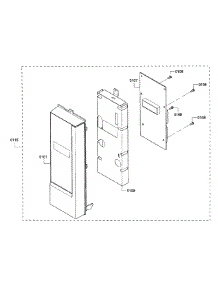 Control Panel parts for Bosch Microwave HMVP052U/02 from AppliancePartsPros.com