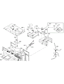 Electrical Parts parts for Bosch Microwave HMVP052U/02 from AppliancePartsPros.com