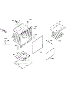 Cavity 2 parts for Bosch Wall Oven HBN5651UC/02 from AppliancePartsPros.com