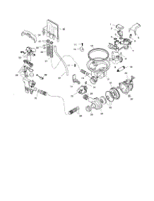 Component Assemblies parts for Bosch Dishwasher SHV4803 from AppliancePartsPros.com