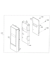 Panel parts for Bosch Microwave HMVP052U/01 from AppliancePartsPros.com