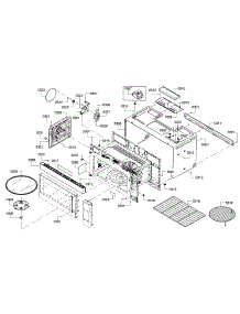 Cavity parts for Bosch Microwave HMVP052U/01 from AppliancePartsPros.com