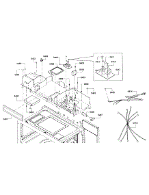 Vent parts for Bosch Microwave HMV3062U/01 from AppliancePartsPros.com