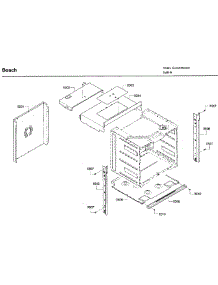 Latch parts for Bosch Wall Oven HBN8451UC/02 from AppliancePartsPros.com