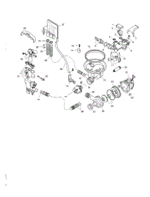 Component Assemblies parts for Bosch Dishwasher SHI6806 from AppliancePartsPros.com