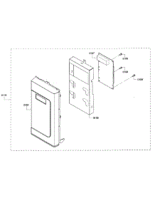 Control Panel parts for Bosch Microwave HMV3052U/01 from AppliancePartsPros.com