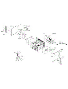 Cabinet parts for Bosch Microwave HMC80251UC/01 from AppliancePartsPros.com