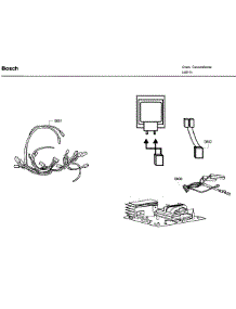 Electrical Parts parts for Bosch Wall Oven HBL5760UC/09 from AppliancePartsPros.com