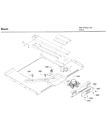 Latch parts for Bosch Range HDI8054U/03 from AppliancePartsPros.com