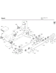 Valve Asy parts for Bosch Range HDI8054U/05 from AppliancePartsPros.com