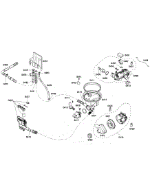 Pump Assembly parts for Bosch Dishwasher SHE68P02UC/53 from AppliancePartsPros.com