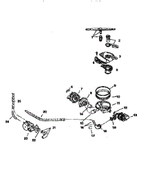Motor   /   Valve parts for Bosch Dishwasher SMU4092 from AppliancePartsPros.com